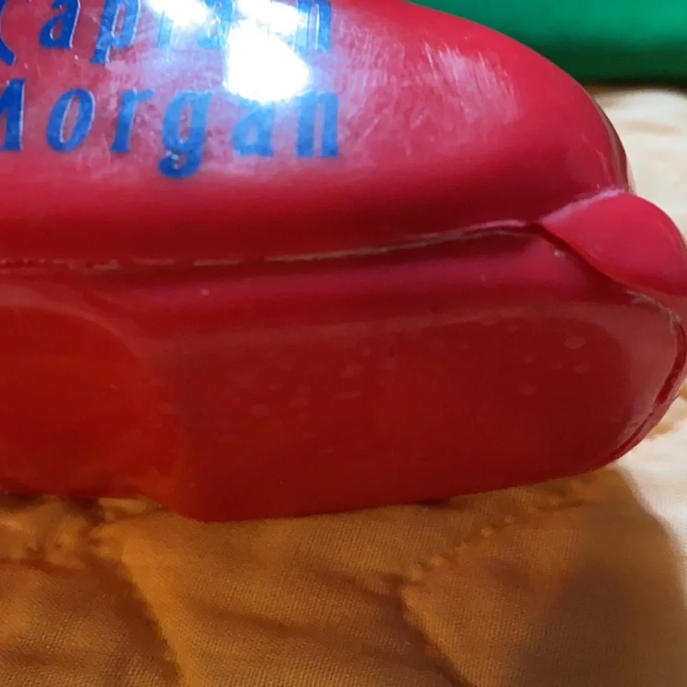 Promotional caption Morgan Rum ski boot Pink